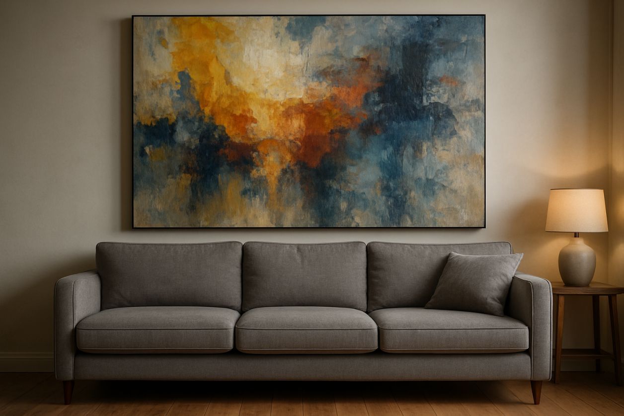 Idées déco murales derrière le canapé