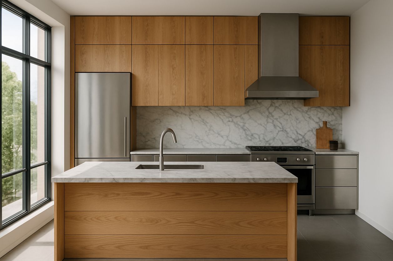 Matériaux de cuisine : 7 idées sublimes